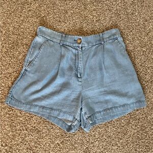LOFT Light Blue Jean Shorts